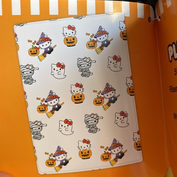 Hello Kitty Plush Throw Halloween Print - Picture 3 of 6